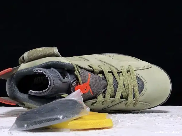 80% Off Sale 6 Olive x Scott Air Jordan Medium Travis CN1084-200 0518